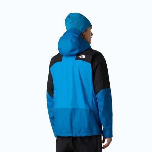 Pánská nepromokavá bunda The North Face Signal 2.5L Dryvent skyline blue/adriatic blue/tnf black