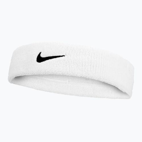 Čelenka Nike Swoosh Classic Headband white/black