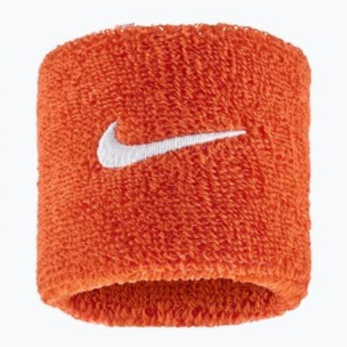 Potítka na zápěstí Nike Swoosh Classic Wristbands 2 ks. team orange/white