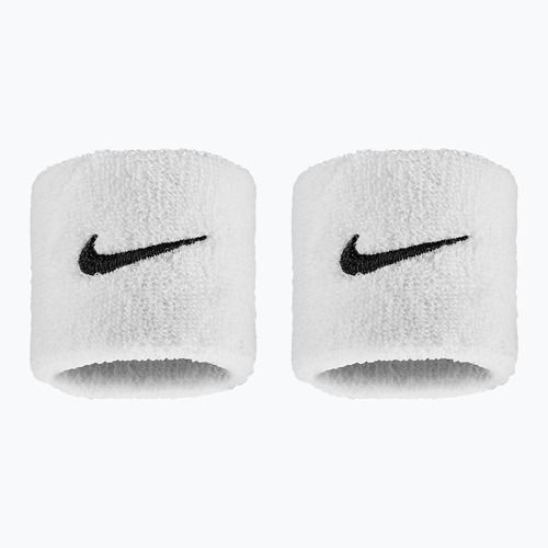 Potítka na zápěstí Nike Swoosh Classic Wristbands 2 ks. white/black