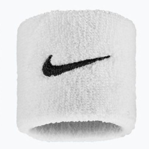 Potítka na zápěstí Nike Swoosh Classic Wristbands 2 ks. white/black