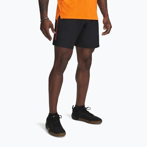 Pánské tréninkové šortky Under Armour Woven Wordmark black