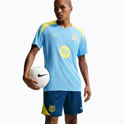 Pánské fotbalové šortky Nike FC Barcelona Strike SE gym blue/opti yellow/opti yellow
