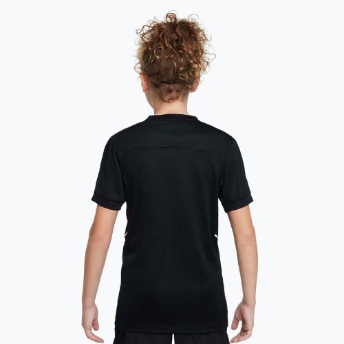 Dětské fotbalové tričko Nike Academy Dri-Fit Jr black/black/white/white