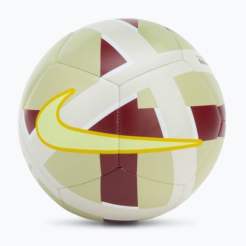 Fotbalový míč Nike Maestro olive aura/team red/chalk/light liquid lime velikost 4