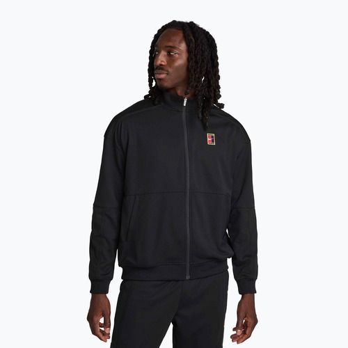 Pánská tenisová mikina Nike Court Heritage black/black