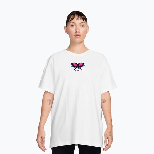 Dámské tenisové tričko Nike Slam Dri-Fit white