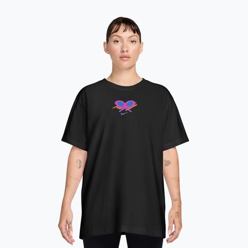 Dámské tenisové tričko Nike Slam Dri-Fit black