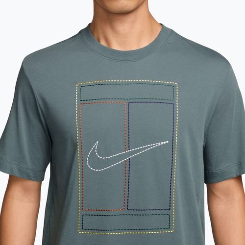Pánské tričko Nike Court Heritage mineral slate