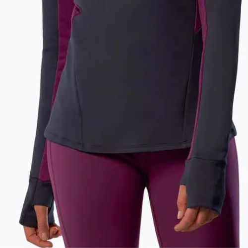 Dámská běžecká mikina Mizuno Active Warm Half Zip baritone blue