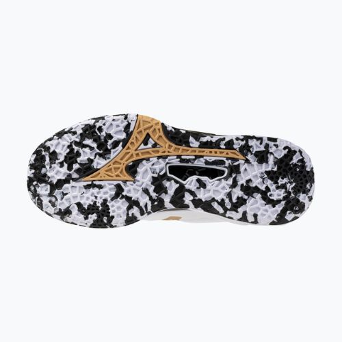 Boty na házenou Mizuno Wave Stealth Neo 2 white/black/gold