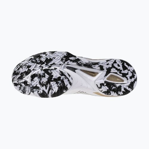 Boty na házenou Mizuno Wave Mirage 5 white/black/ge gold