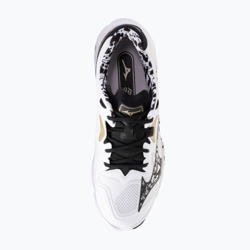 Volejbalové boty Mizuno Wave Lightning Z8 white/black/gold