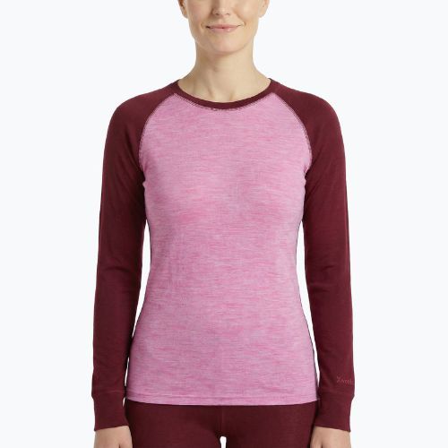 Sada termoprádla WOOLCANO Merino SET0980 purple