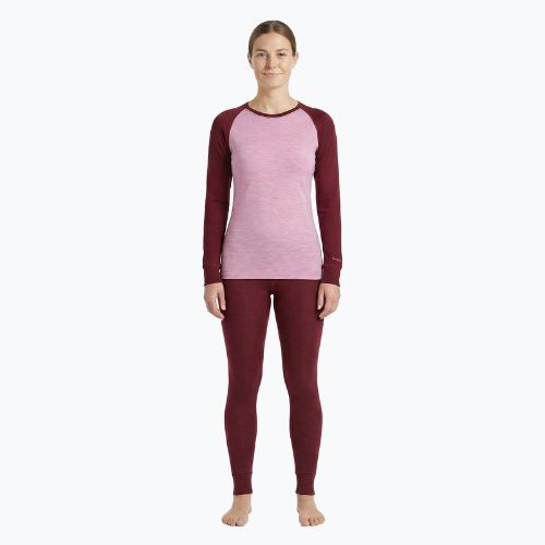 Sada termoprádla WOOLCANO Merino SET0980 purple