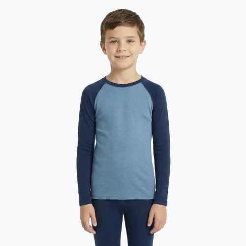 Dětská sada termoprádla WOOLCANO Merino SET0982 blue