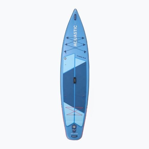 Sada paddleboard SUP nafukovací AQUASTIC Touring 11'6" modrý