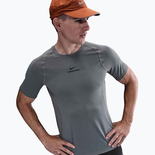 Pánské tréninkové tričko Nike Pro Training Dri-Fit smoke grey/black