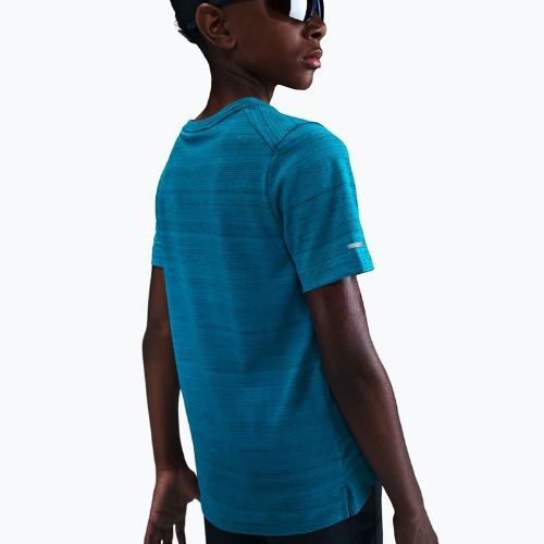 Dětské tréninkové tričko Nike Dri-Fit Miler green abyss/green abyss