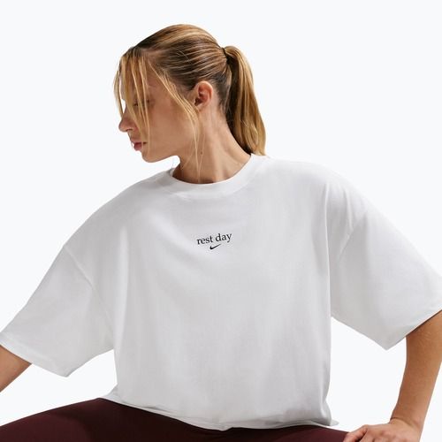 Dámské tričko Nike Dri-Fit white/black/black