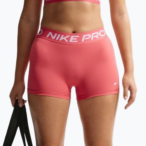 Dámské šortky Nike Pro Mid-Rise Biker 3" sea coral/white