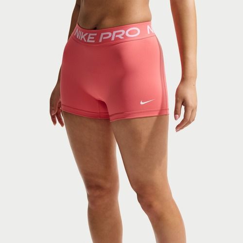 Dámské šortky Nike Pro Mid-Rise Biker 3" sea coral/white