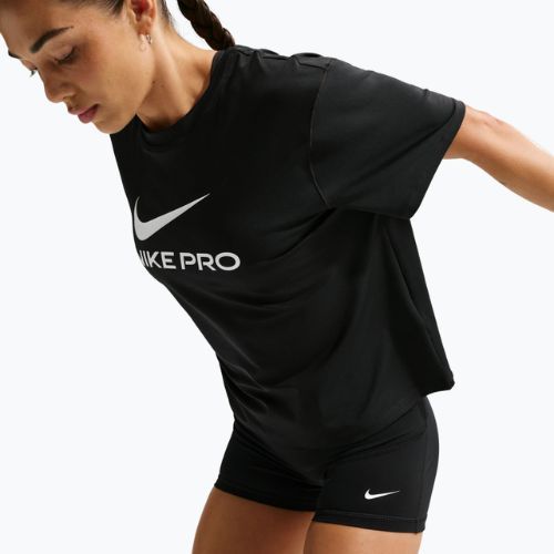 Dámské šortky Nike Pro Mid-Rise Biker 3" black/university gold/white