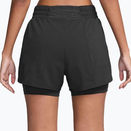 Dámské šortky Nike One Dri-Fit High-Waisted 3" 2In1 black/white