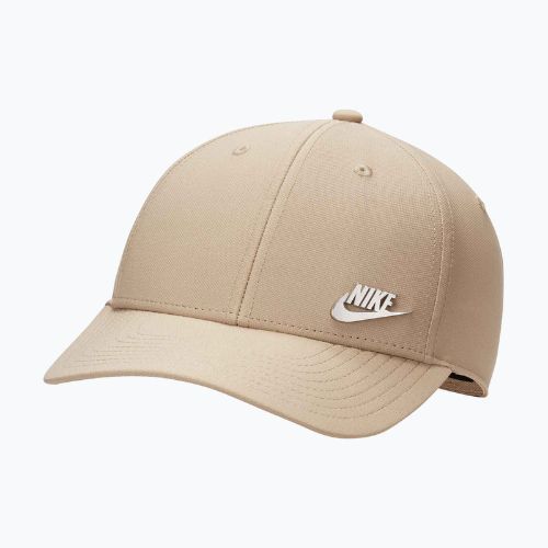 Kšiltovka Nike Dri-Fit Club khaki/metallic silver