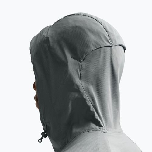 Pánská běžecká bunda Nike Impossibly Light Windrunner smoke grey/smoke grey/midnight navy