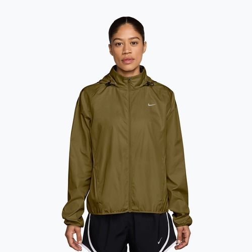 Dámská běžecká bunda Nike Tempo Repel olive flak