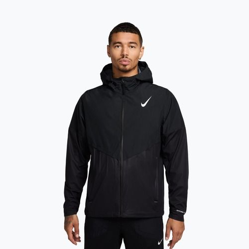 Pánská běžecká bunda Nike AeroSwift Storm-Fit Aerogami black/summit white