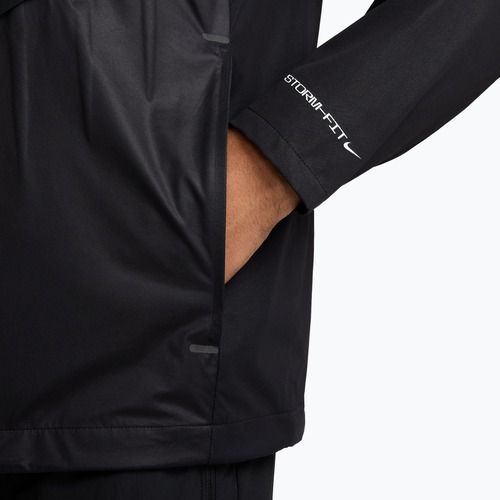 Pánská běžecká bunda Nike AeroSwift Storm-Fit Aerogami black/summit white