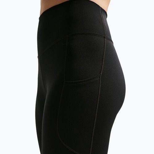 Dámské sportovní legíny Nike One High-Waisted 7/8 black/white