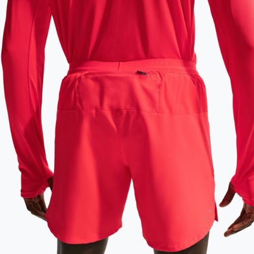 Pánské běžecké šortky Nike Stride Dri-Fit Brief-Lined 7" light crimson