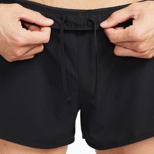 Pánské běžecké šortky Nike Fast Dri-Fit Brief Lined 3" black/black