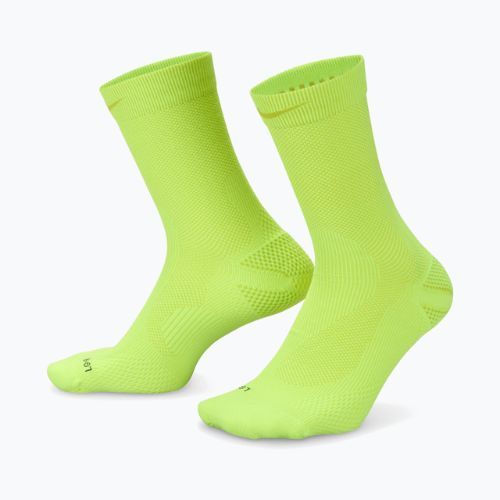 Ponožky Nike Running Lightweight Crew volt/bright cactus/black/bright cactus