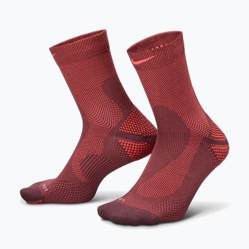 Ponožky Nike Running Lightweight Micro Crew tattoo/hot lava/pure platinum/hot lava