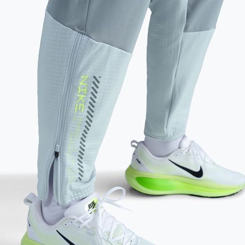 Pánské běžecké kalhoty Nike Challenger Therma-Fit Winterized light smoke grey