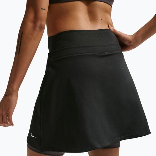 Tenisová sukně Nike One Dri-Fit black/thunder grey/white