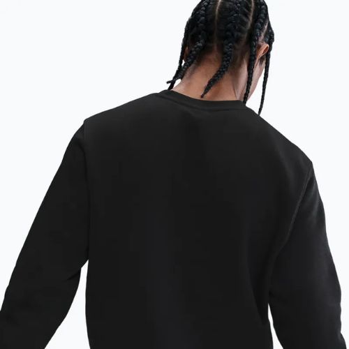 Pánská mikina Nike Sportswear Club Graphic Fleece Crew black/white
