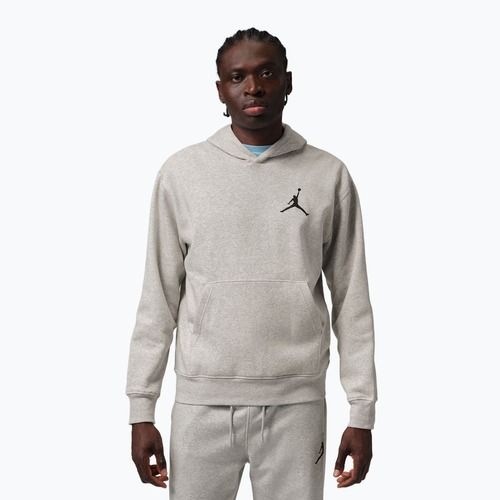 Bluza męska Nike Jordan Pullover Hoodie grey heather/black