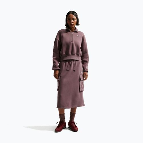 Dámská mikina Nike Sportswear Phoenix Fleece 1/2 Zip Cropped tattoo/sail