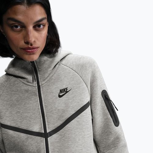 Dámská mikina Nike Sportswear Tech Fleece Windrunner dark grey heather/black
