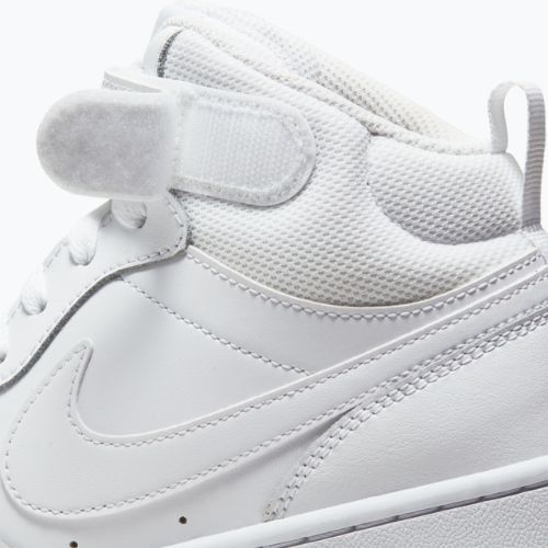 Boty Nike Court Borough Mid 2 white/white/white