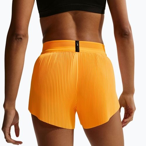 Dámské běžecké šortky Nike AeroSwift Dri-Fit ADV Mid-Rise 3" laser orange/black/white/black
