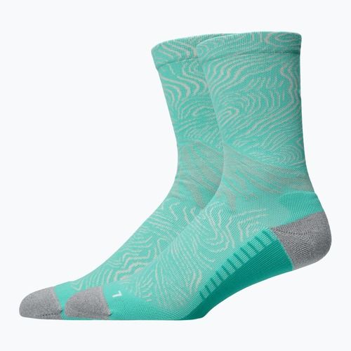 Ponožky ASICS Fujitrail Graphic Crew aurora green/light dust