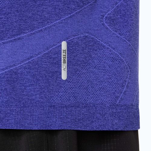 Pánské běžecké triko Longsleeve ASICS Road Seamless LS cobalt burst/eggplant