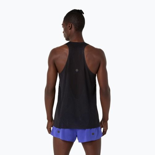 Pánské běžecké tričko ASICS Metarun Singlet performance black