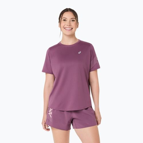 Dámské běžecké tričko ASICS Icon SS velvet purple